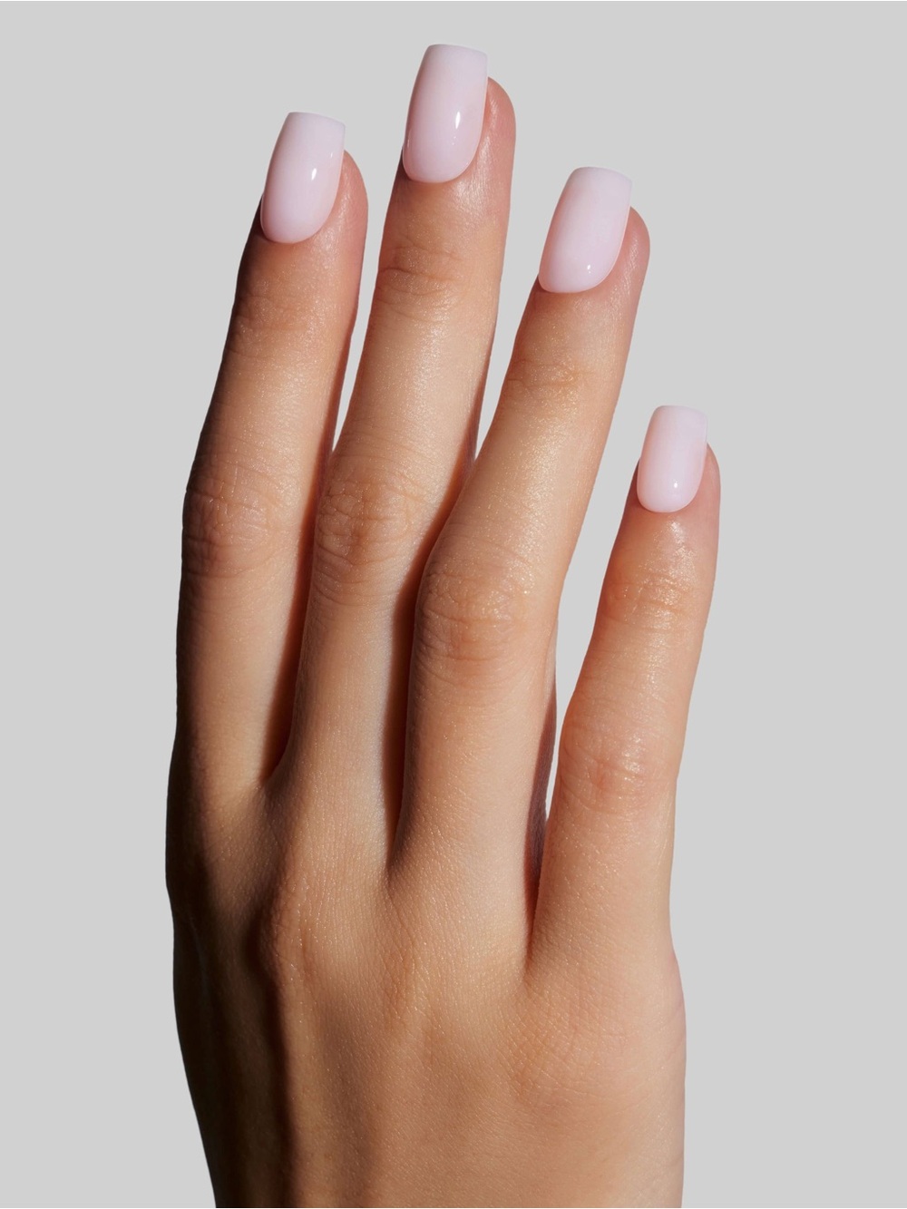 Celebritips Ballerina Short Coffin Press On Nails Milky Pink Bridal NWT